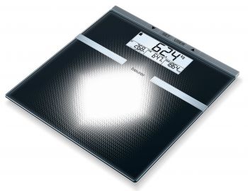Весы напольные электронные Beurer BG21 черный (764.30)