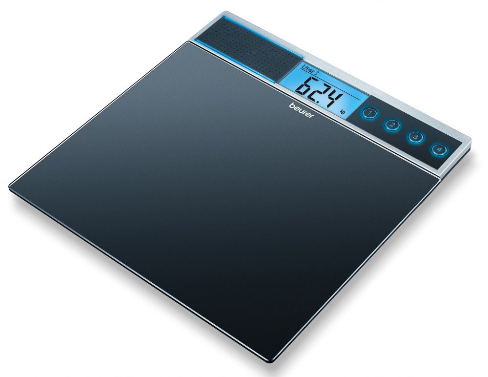 Весы напольные электронные Beurer GS39 черный (744.00)