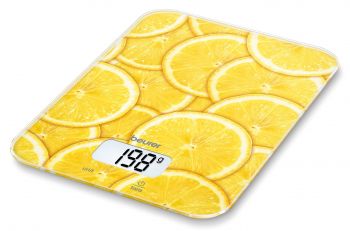 Весы кухонные Beurer KS19 lemon рисунок (704.07)
