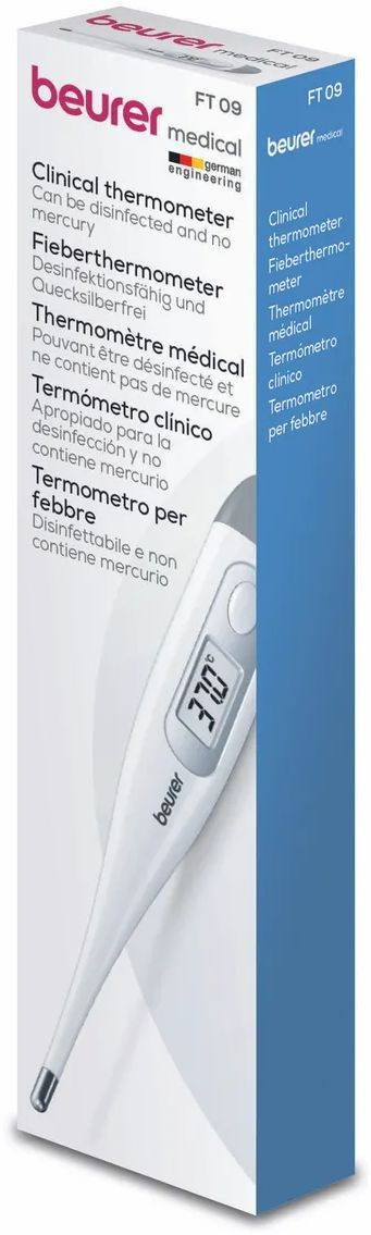 Термометр электронный Beurer FT09/1 белый (791.15)