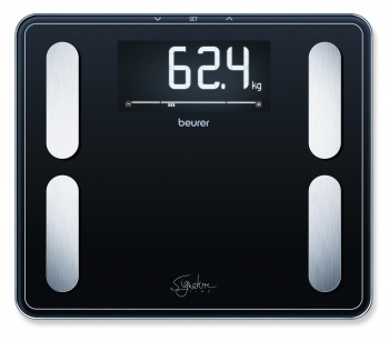 Весы напольные электронные Beurer BF410 Signature Line черный (735.72)
